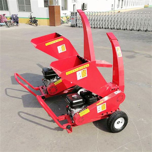 gasoline engine wood chipper shredder