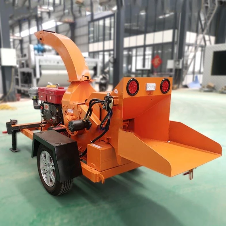 Tree Branch Wood Chipper Shredder Chipping Diesel Tree Branch Wood Chipper Shredder Chipping Diesel