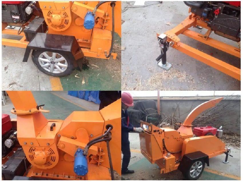 Saving Hydraulic Feeding Wood Branch Chipper Saving Hydraulic Feeding Wood Branch Chipper