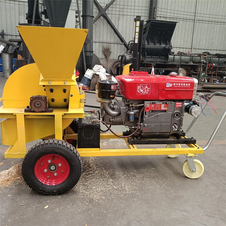 branch crusher chipper machine