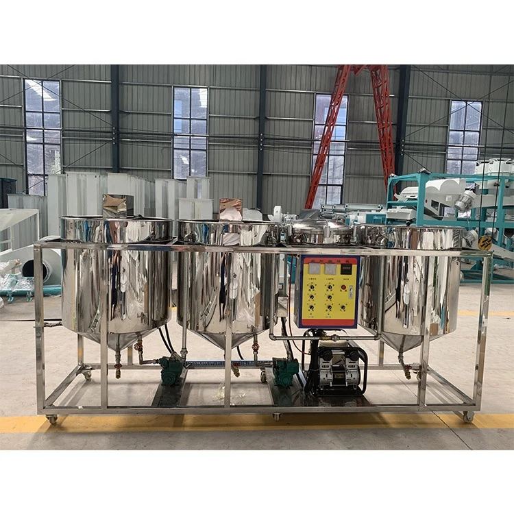 Edible Oil Refining Machine