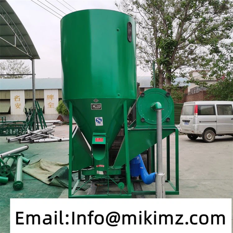 Diesel Engine feed grinder mixer machine