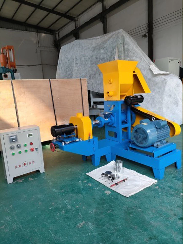 Adjust Extruded Feed Machine Adjust Extruded Feed Machine