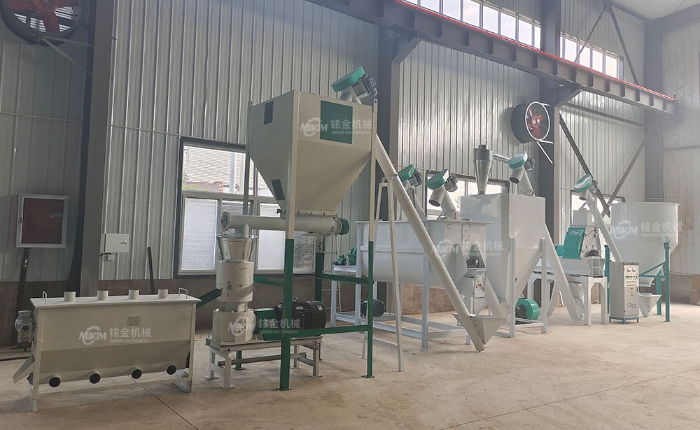 feed pellet production line feed pellet production line