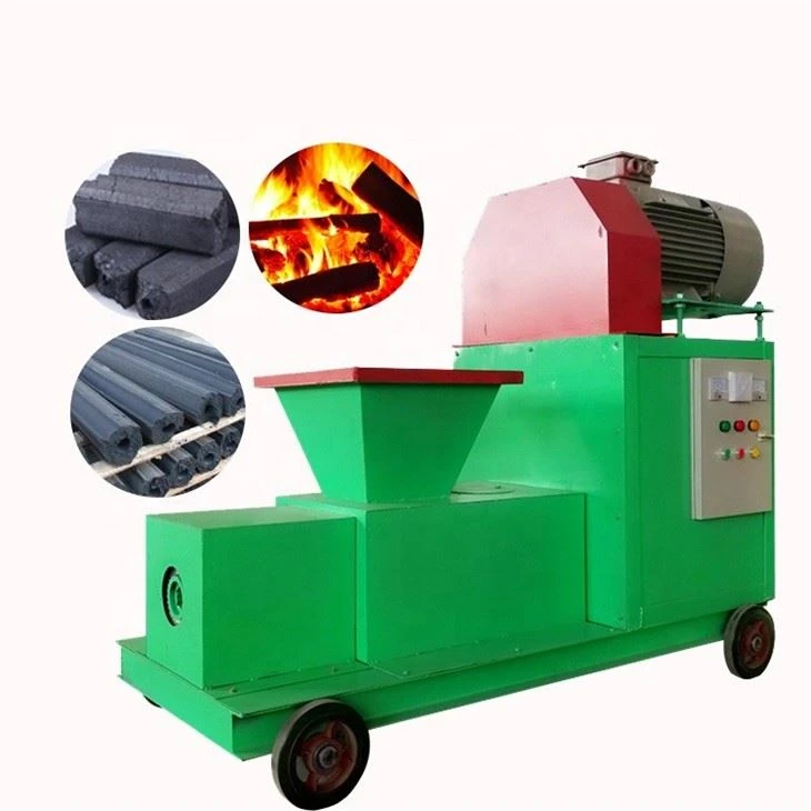 Briquette Machine With Screw Propeller