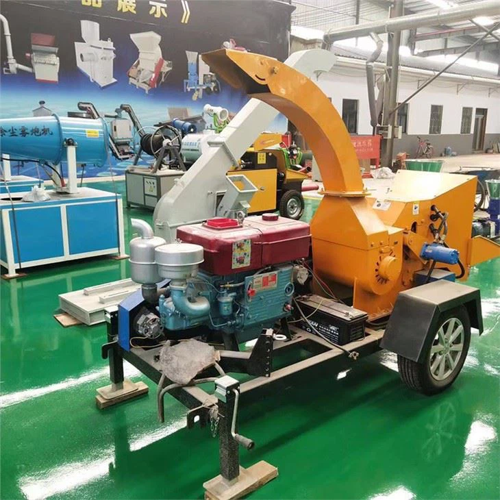 Chip Crusher Diesel Engine
