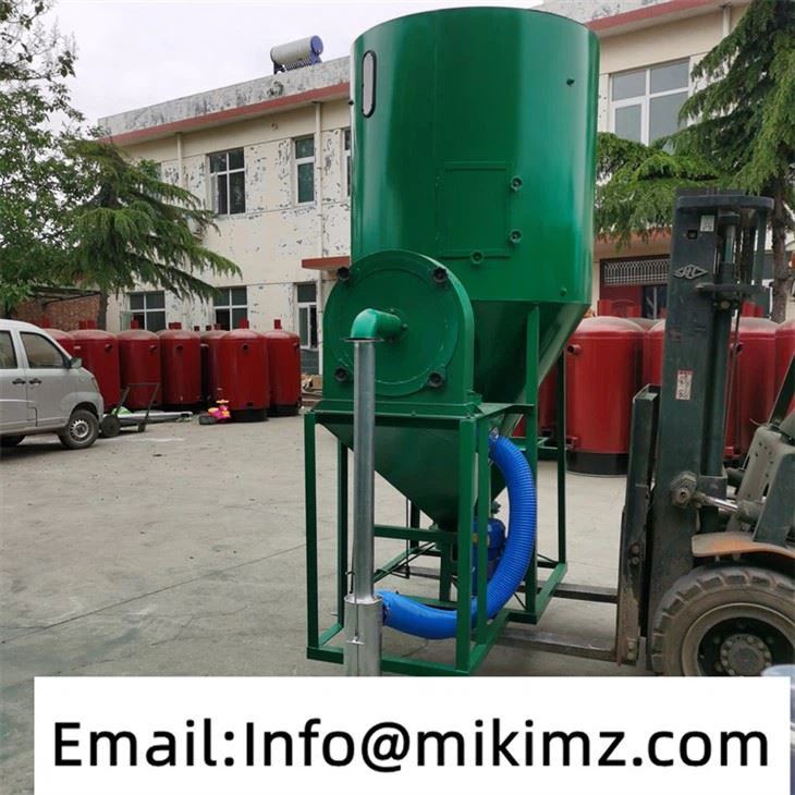 Diesel Engine Feed Grinder Mixer Machine