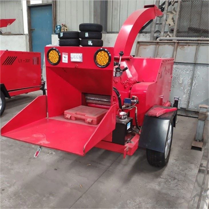Diesel Gasoline Powered Wood Shredder
