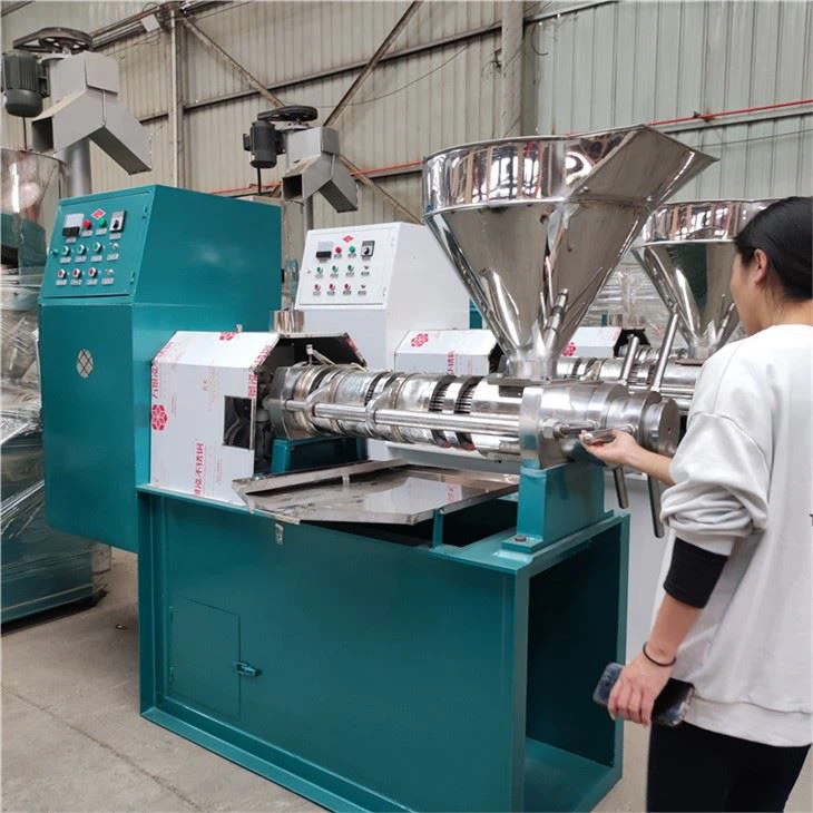 Fresh Coconut And Olive Double Cylinder Hydraulic Oil Press Machine