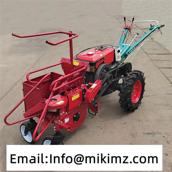 High Quality Mini Walking Tractor Corn Harvester