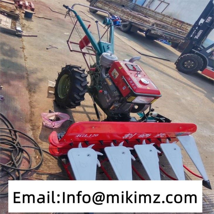 Hot Selling Small Scale Rice Wheat Corn Harvesting Machine