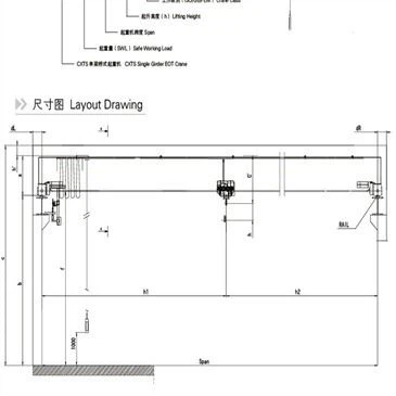 MI-02-single Girder Overhead Crane