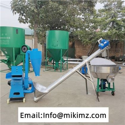 Widely Used New Design Rice Husk Grass Hammer Mill