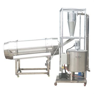 Structure Of Fried Food Seasoning Machine
