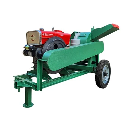 Chipper Wood Crusher Sawdust Machine