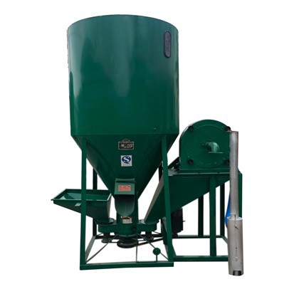 Combined Grain Crusher Vertical Feed Mixer