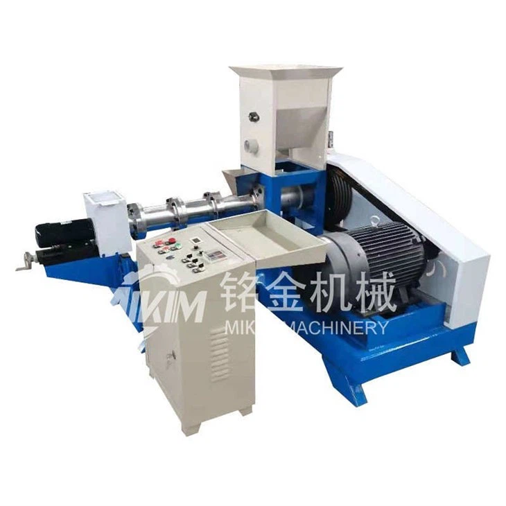 Stainless Steel Dog Floating Fish Chicken Animal Feed Pellet Making Machine