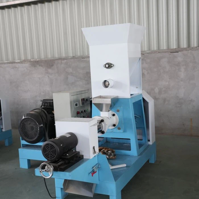 Small Floating Fish Feed Pellet Machine Extruder factory