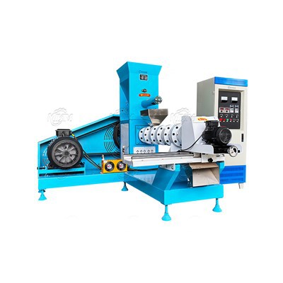 floating fish food pellet making machine for 500kg per hour ,customer test