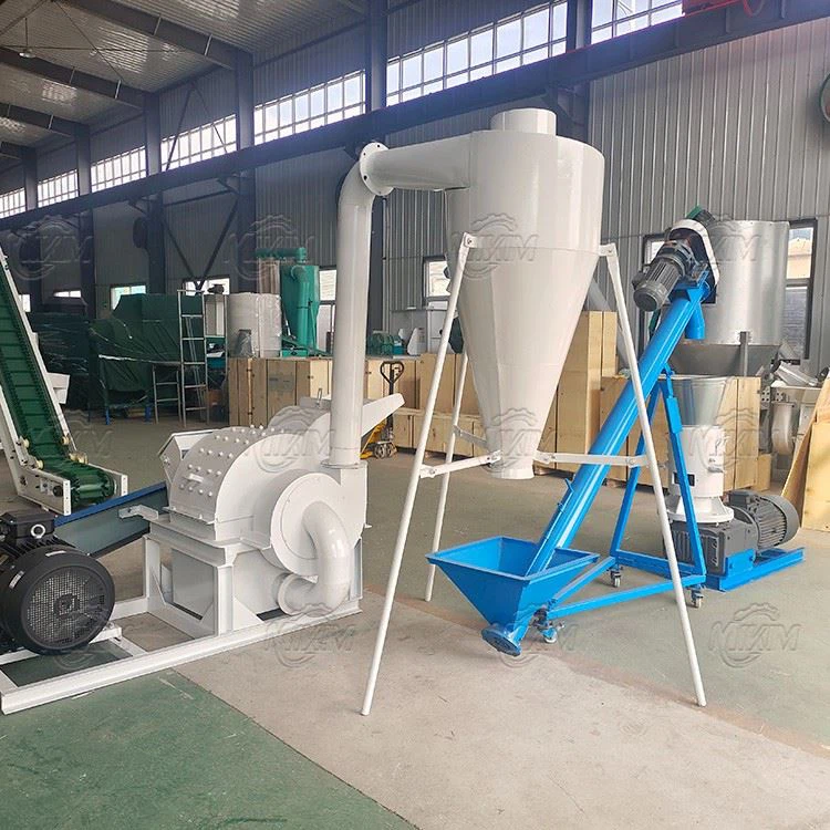 300–500 Kg/h Biomass Wood Pellet Production Line factory