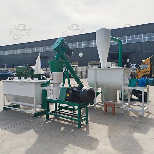 400—600KG/H High-efficiency Poultry Feed Pellet Production Line price