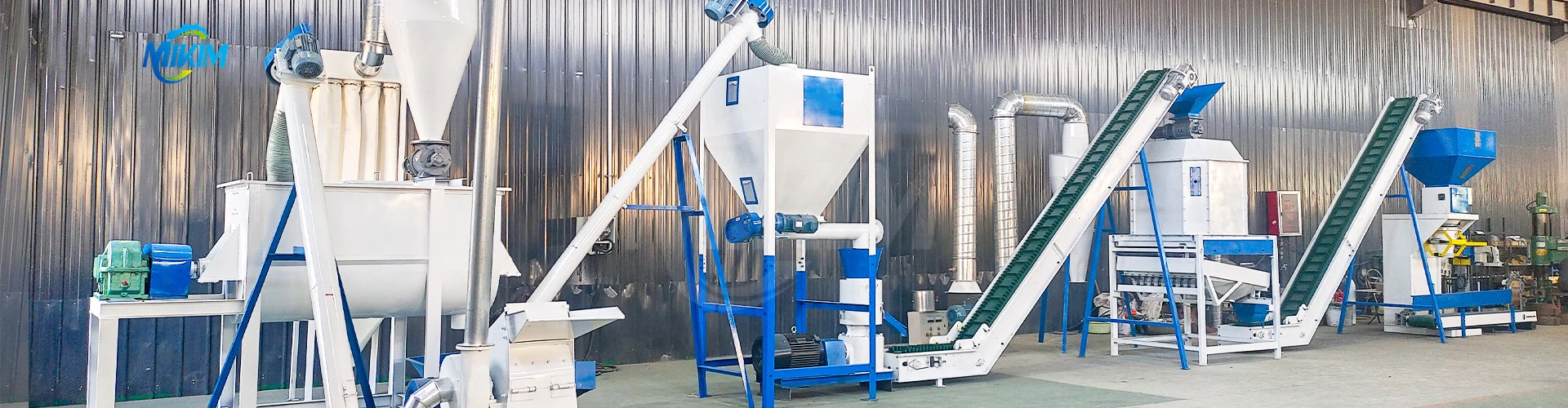 Feed production line