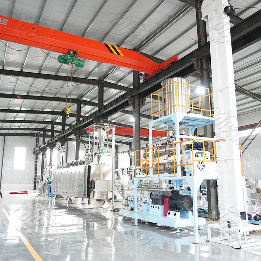 Large-scale extruded feed production line Large-scale extruded feed production line