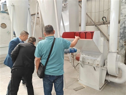 1-2t/h Poultry Feed Production Line Test For African Customers