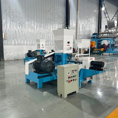 single screw fish feed extruder machine single screw fish feed extruder machine