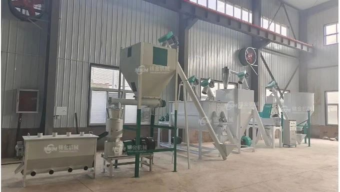 Automatic Pig Feed Production Line Automatic Pig Feed Production Line