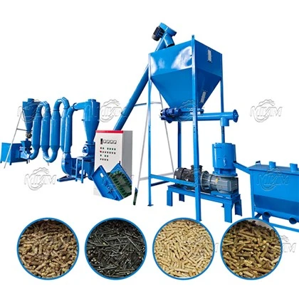 300–500 Kg/h Biomass Wood Pellet Production Line